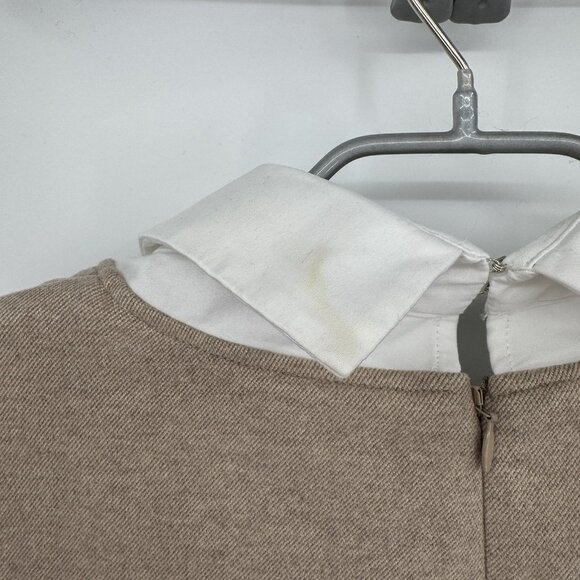 Tuckernuck Women's Sandwhisp Dakotah Dickey Peter Pan Collar Dress Shift XXL 2XL - Picture 4 of 8